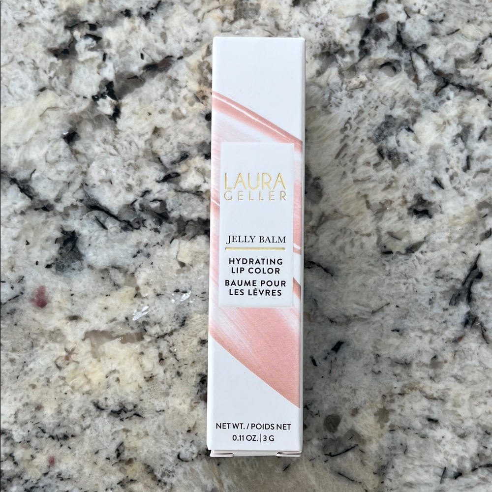 NIB!Laura Geller Jelly Balm Hydrating Lip Color - Light Pink